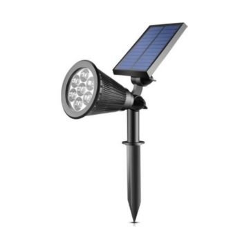 Cata 7 W Led Solar Bahçe Armatürü Beyaz CT-7310