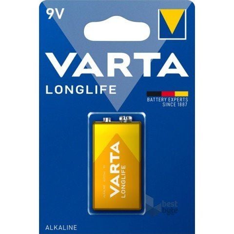 Varta Longlife Alkalin Pil 9V