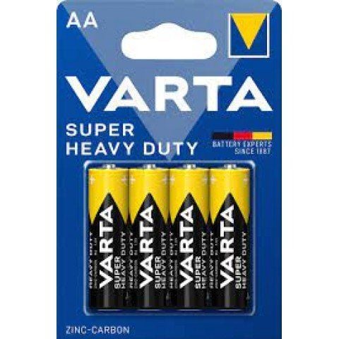 Varta Super Heavy Duty AA Çinko Karbon Kalem Pil 48 Adet