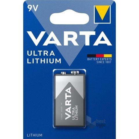 Varta Lityum 9V Pil