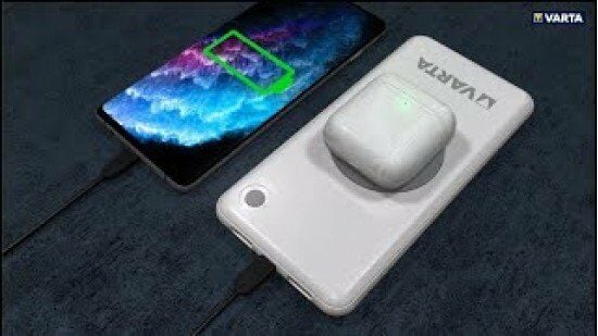 Varta Wireless Powerbank 20.000 mAh & USB Cable