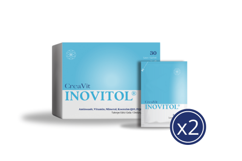 CreaVit Inovitol® 30 Saşe, Yeni Nesil Antioksidan!-2 Kutu