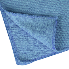 Mikrofiber Cam Bezi Mavi 40x40