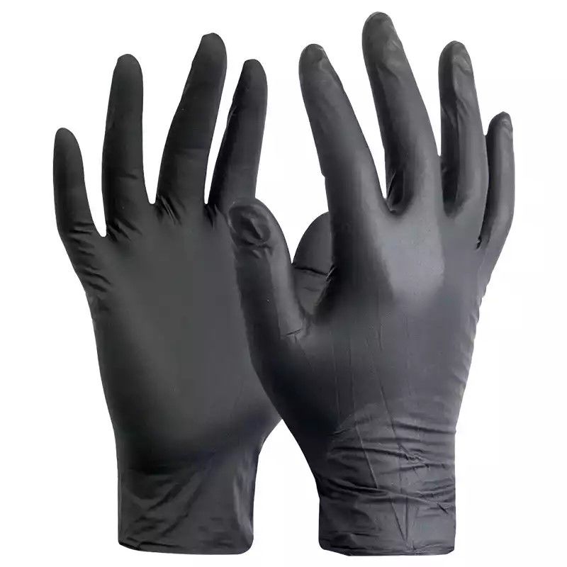 Schanall Nitril Eldiven (100 lü) SİYAH-M beden