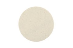 KEÇE POLİSAJ PEDİ BEYAZ 125x6mm 2'li Paket-Cam Parlatma Keçesi