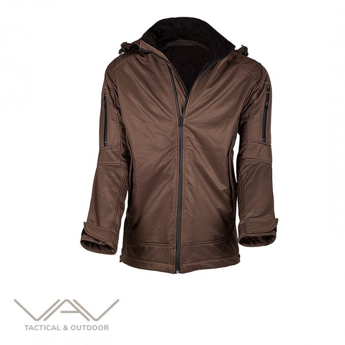 VAV Shell HT-01 Softshell Mont Kahverengi S