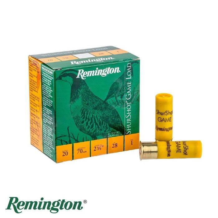 REMINGTON Game Load 20 Ga 28G. No:7