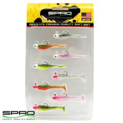 SPRO Ready 4 Fish Sil. Yem & Jig Head Seti G5 1/8