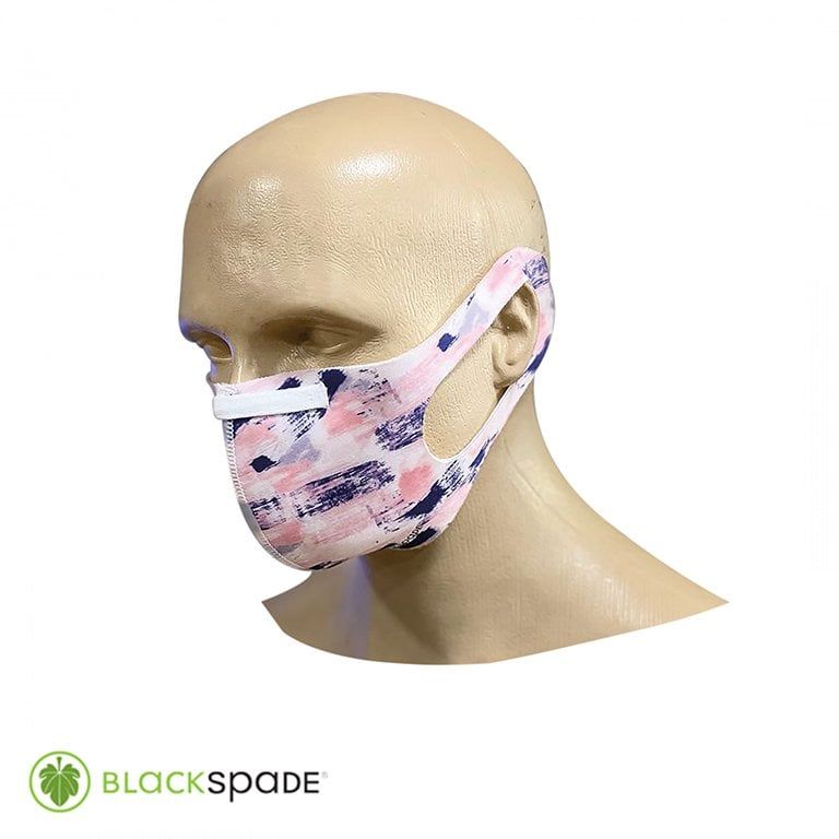 BLACKSPADE Unisex Koruyucu Maske Fırça Desen