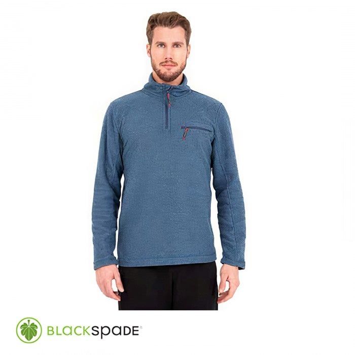 BLACKSPADE Yün Sweatshirt Mavi