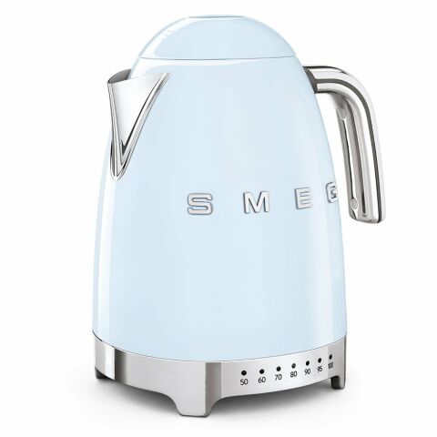 Smeg Pastel Mavi Isı Ayarlı Kettle