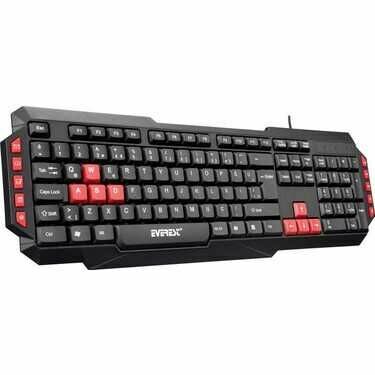 Everest Kb-G7 Armor Siyah Klavye Usb Q