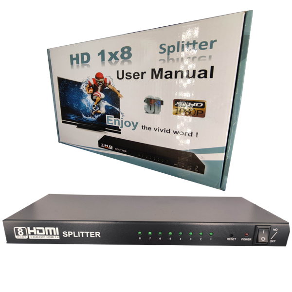 Rose HDMI 108 8 çıkışlı HDMI Splitter