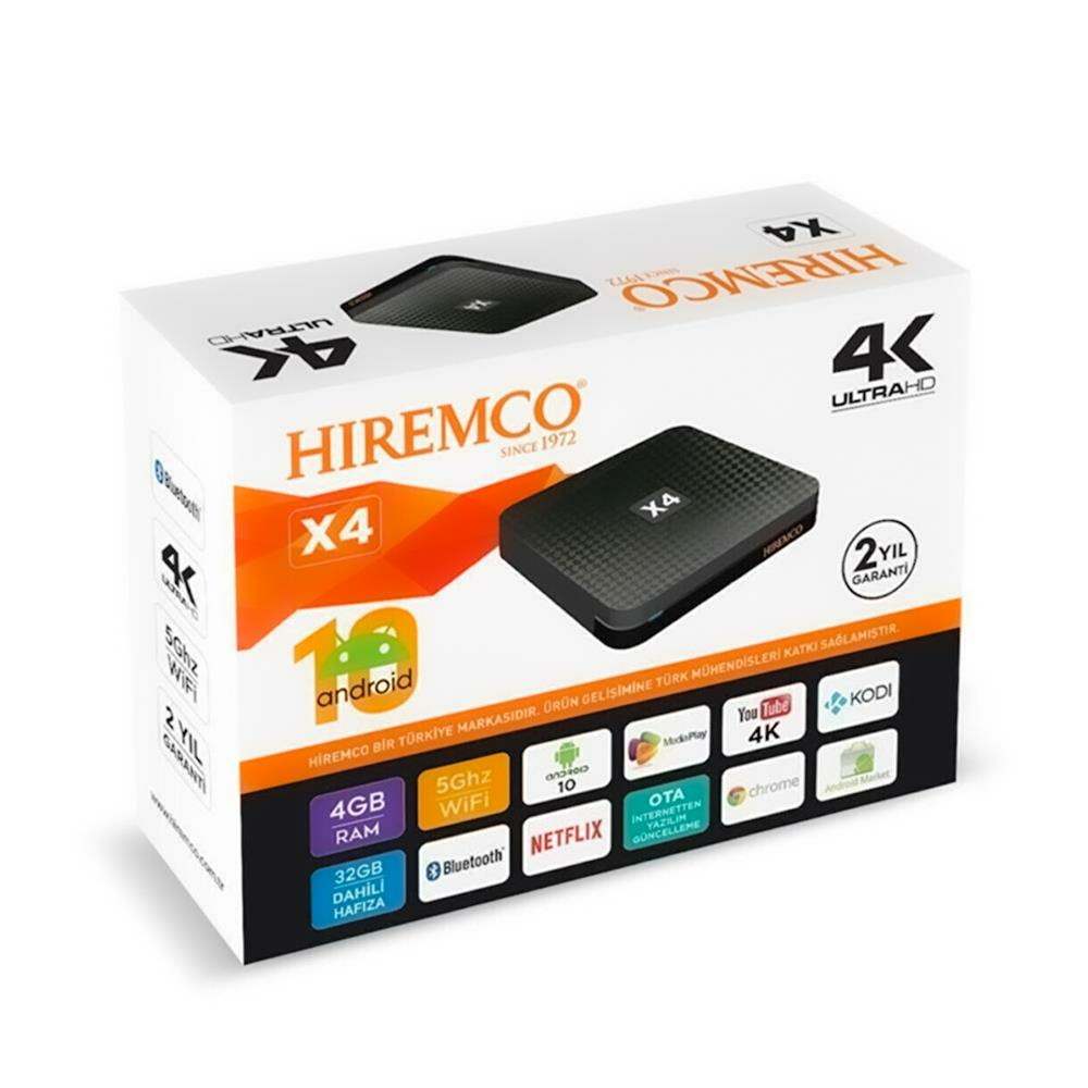 Hiremco X4 Android Tv Box