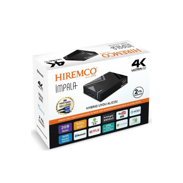 Hiremco Impala 4K Hybrid Android Tv Box