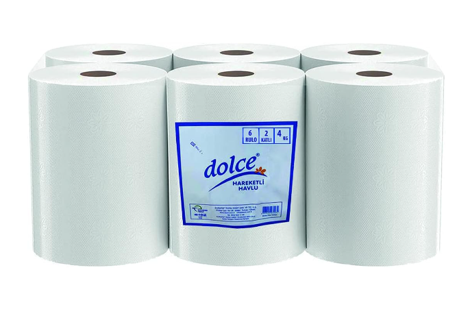 Dolce 21 Cm Hareketli Havlu 4 Kg 6'lı