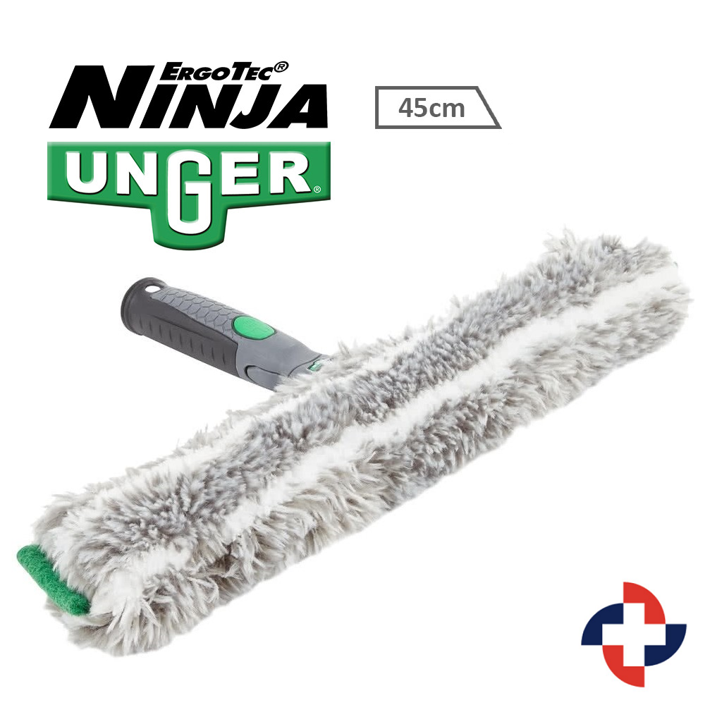 Unger Ninja 45 Cm Cam Peluş Takım Döner Başlı