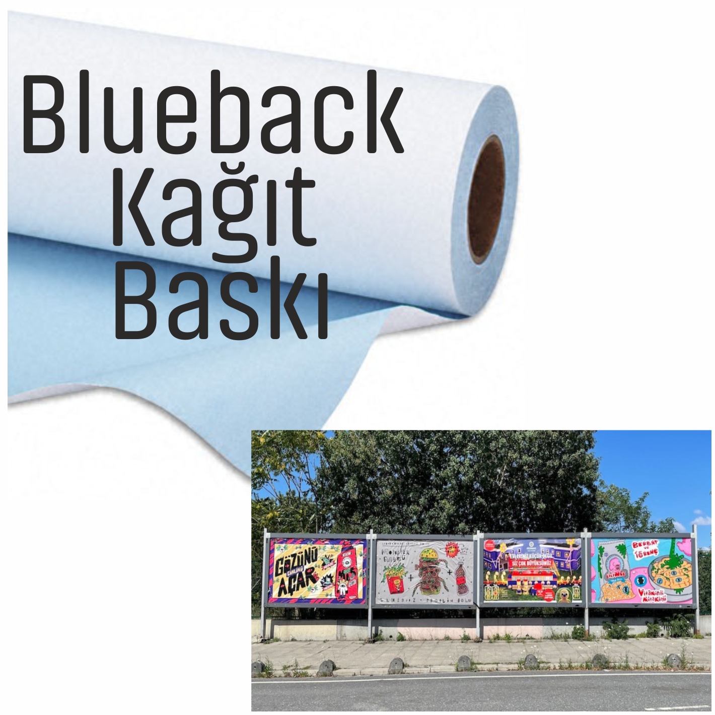 BLUEBACK KAĞIT BASKI