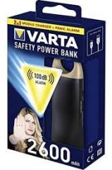 VARTA SAFETY 100 dB DEPREM-PANİK SİRENİ-POWERBANK-EL FENERİ