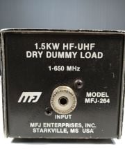 MFJ-264 Dry Dummy Load 1.5kw 0-650 Mhz  SO-239 Input