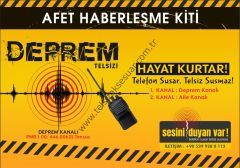 Afet Telsizi - Afet Haberleşme Kiti