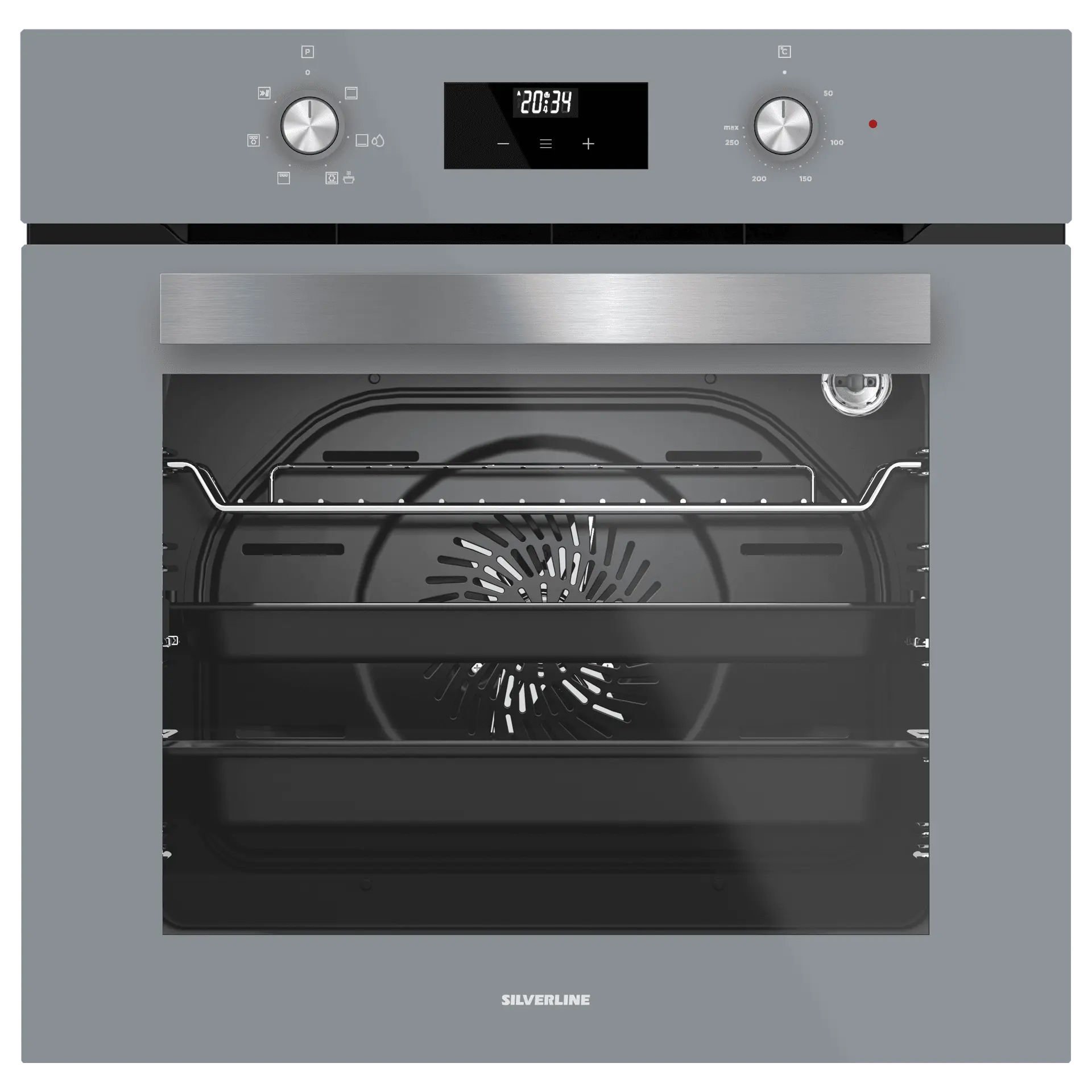 Silverline BO6502S02 S2 Ankastre Fırın Gri