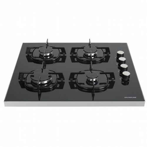 Silverline FS5425B01 Siyah Set Üstü Ocak 60cm