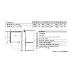 Profilo BD3055WECN Buzdolabı