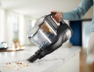 Philips XC8349/01 Speedpro Max Aqua Plus Kablosuz Dikey Süpürge-Siyah
