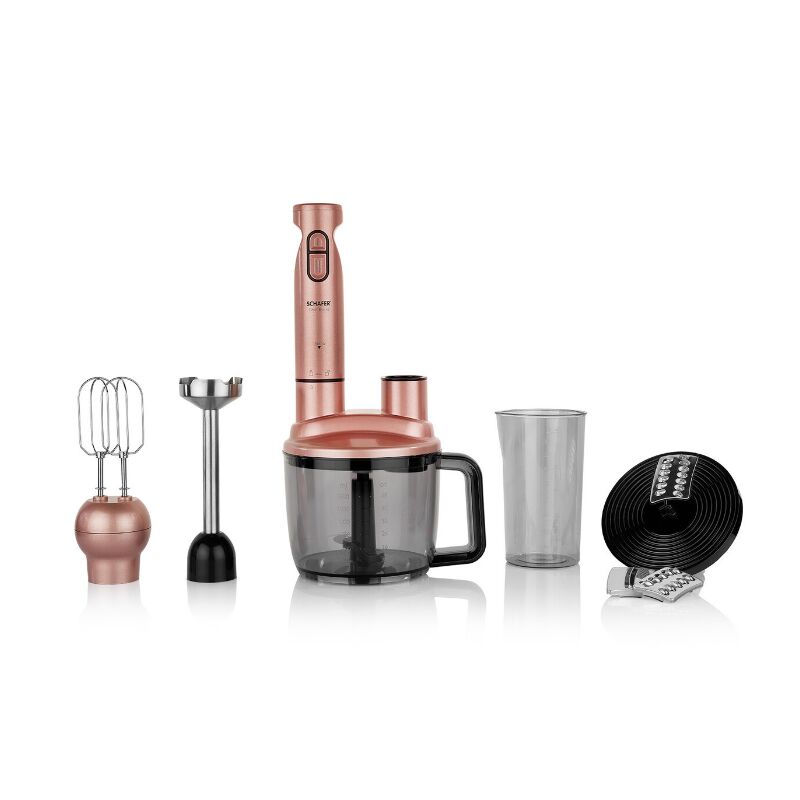 Schafer 2S085-25025-ROS01 Chef Blend Mega Blender Set-Rosegold