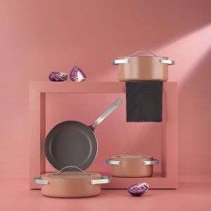 Schafer Moonlight Seramik Tencere Seti 7 Parça-Rosegold 1S4660-21003-ROS01