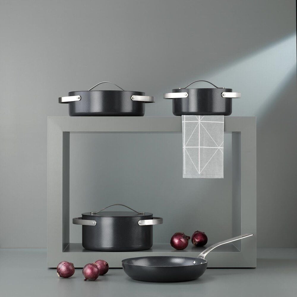 Schafer Moonlight Seramik Tencere Seti 7 Parça-Siyah 1S4660-21003-SIY01