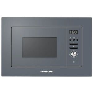 Silverline MW9018S02 20 lt Gri Ankastre Mikrodalga Fırın