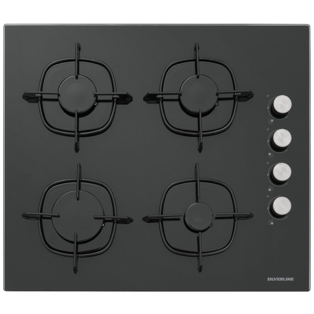 Silverline CS5700E6B01 Siyah Cam Ankastre Ocak