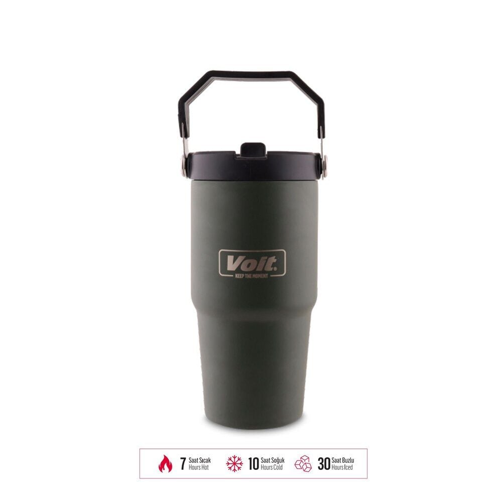 1VTAKTM34060/069 CHILL ICE THERMOS 600ML / YEŞİL
