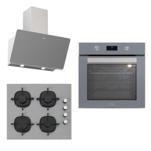 Silverline Ankastre Set BO6502S02 S2-3457 SOHO-CS5700E6S01 Gri