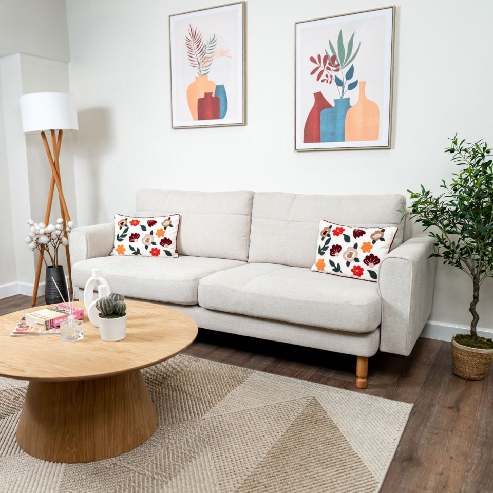 İkili - Makro Kadife - Işık Beyazı