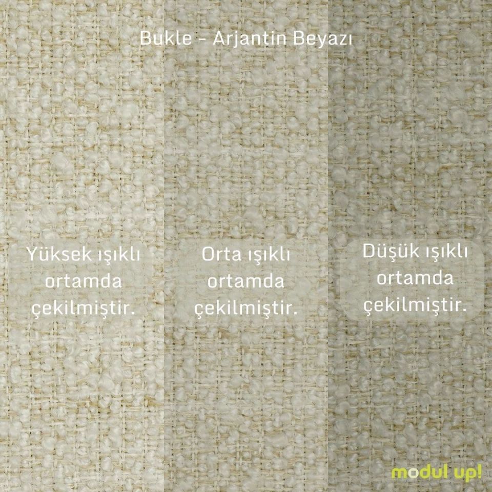 Hygge Berjer Bukle Arjantin Beyazı