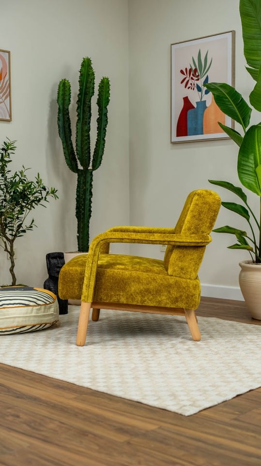 Hygge Berjer Austin Sarısı