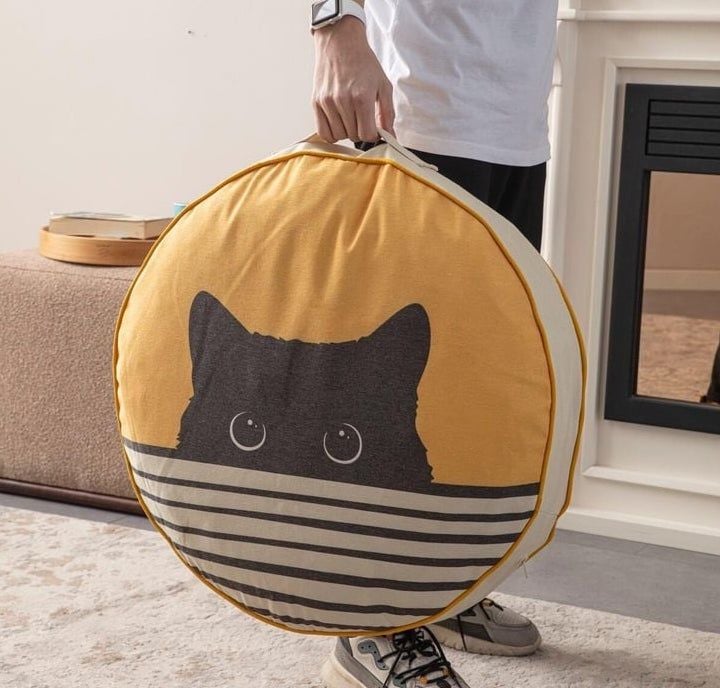 Pet Yatağı - Yuvarlak - Kedi