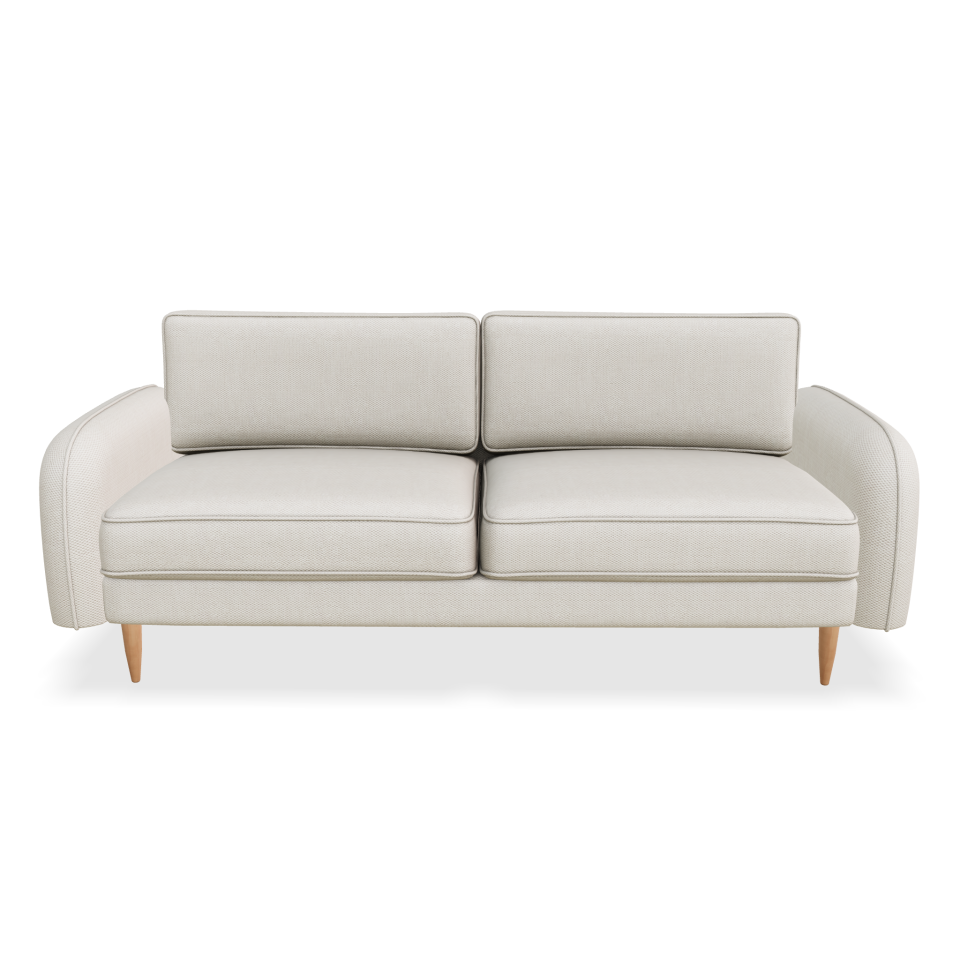 Üçlü - Fitilli - Post Modern Kol  - Desenli Kadife -