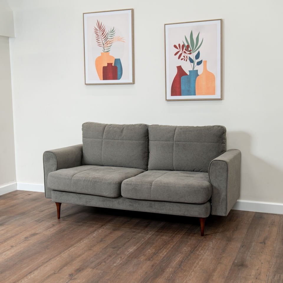 İkili - Dikişli - Mikro Kadife - Satürn Kahvesi - İskandinav Kol