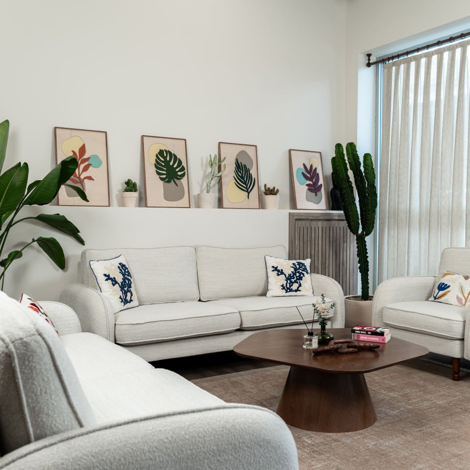 3x3x1 Takım - Fitilli - Bukle - Arjantin Beyazı - Post Modern Kol