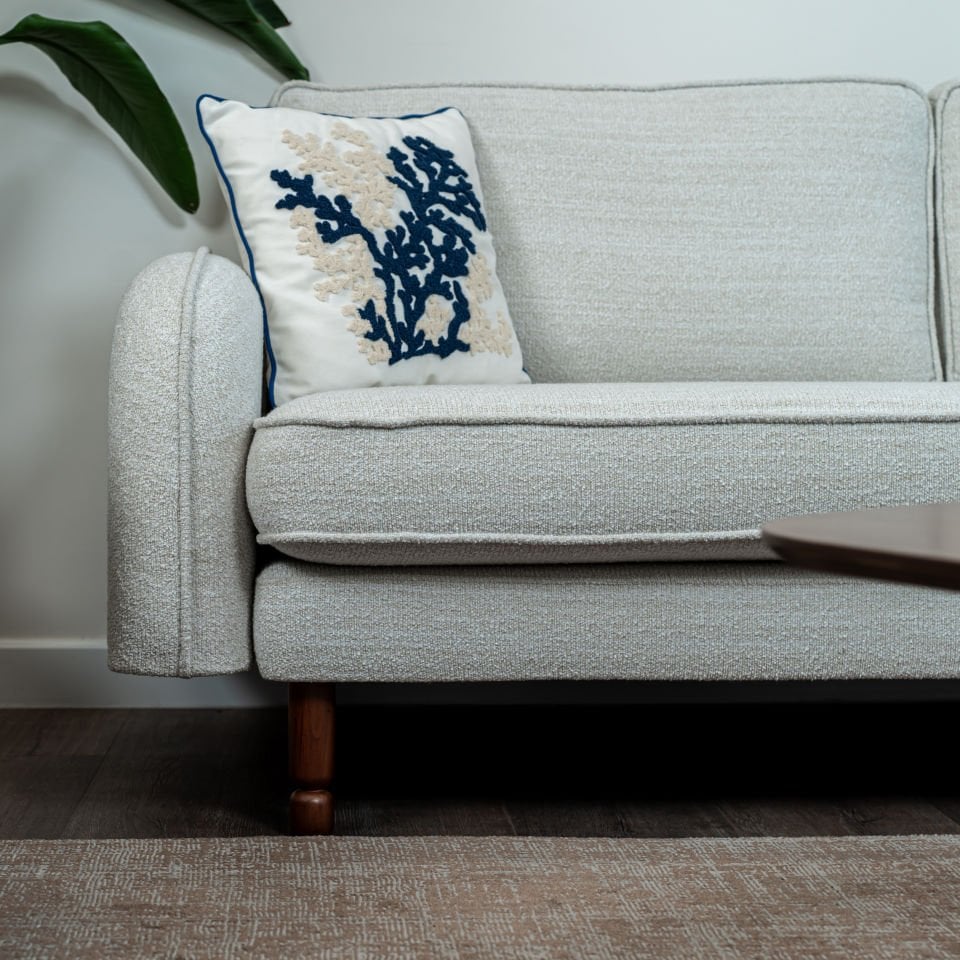 3x3x1 Takım - Fitilli - Bukle - Arjantin Beyazı - Post Modern Kol