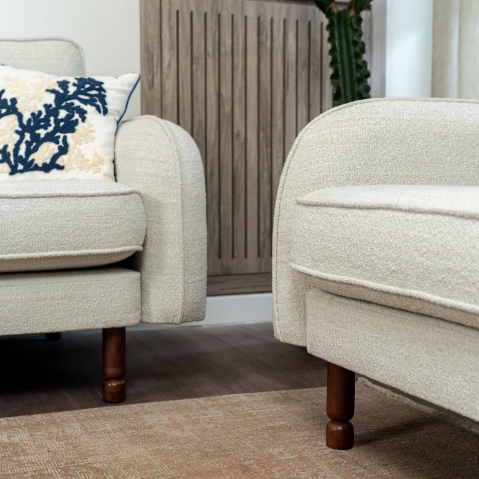 3x3x1 Takım - Fitilli - Bukle - Arjantin Beyazı - Post Modern Kol