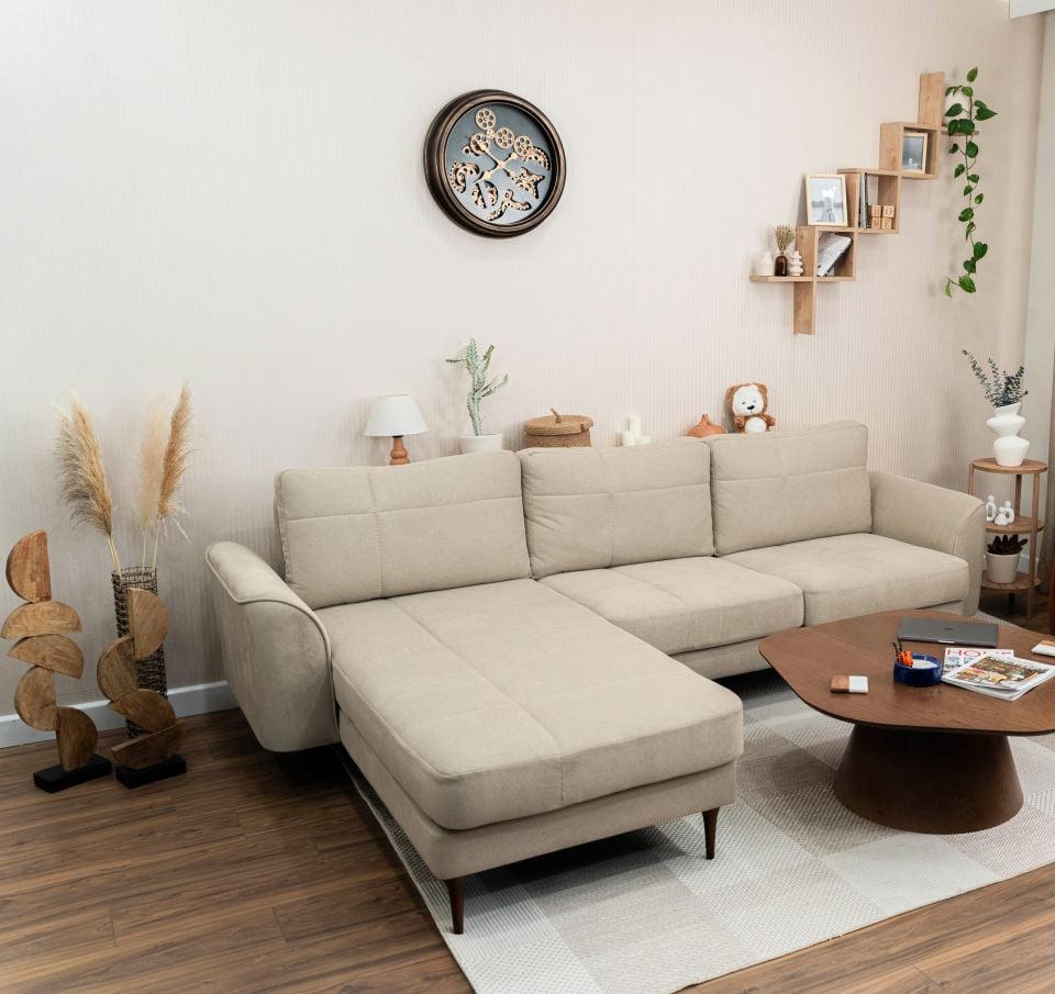 Midi Köşe - Dikişli - Mikro Kadife - Aspendos Beji - İtalyan Kol