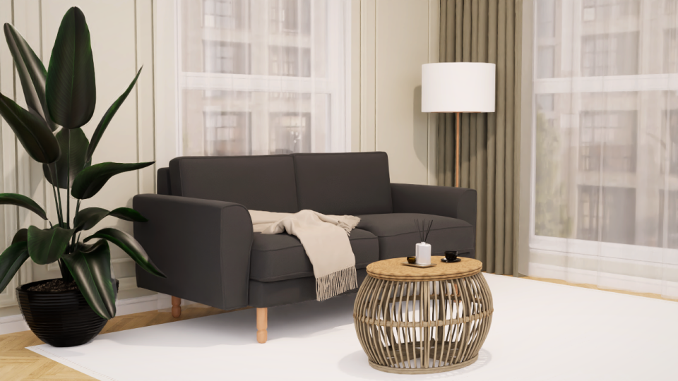 İkili - Fitilli- Mikro Kadife - Prestij Grisi