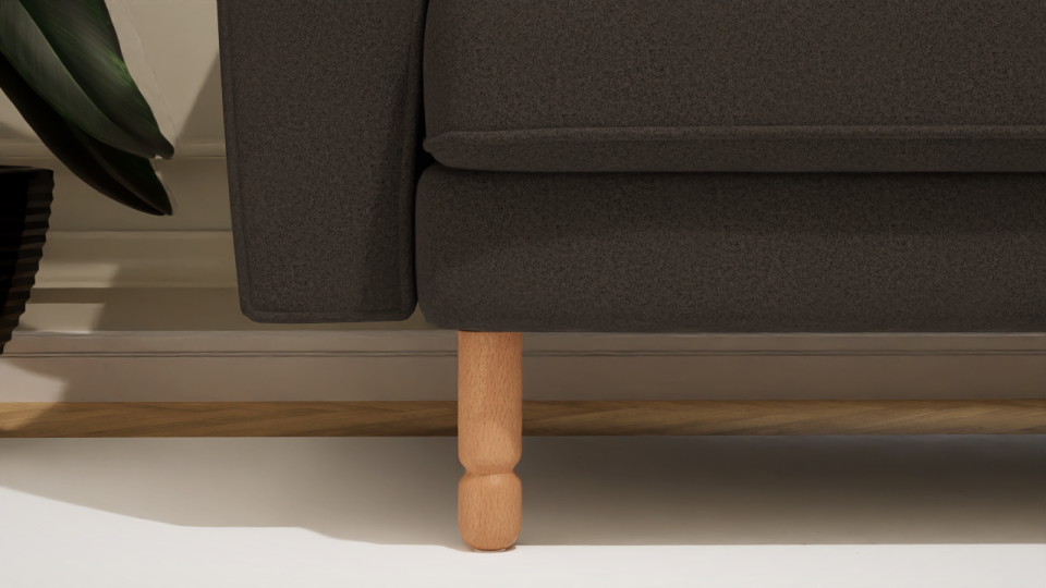 İkili - Fitilli- Mikro Kadife - Prestij Grisi