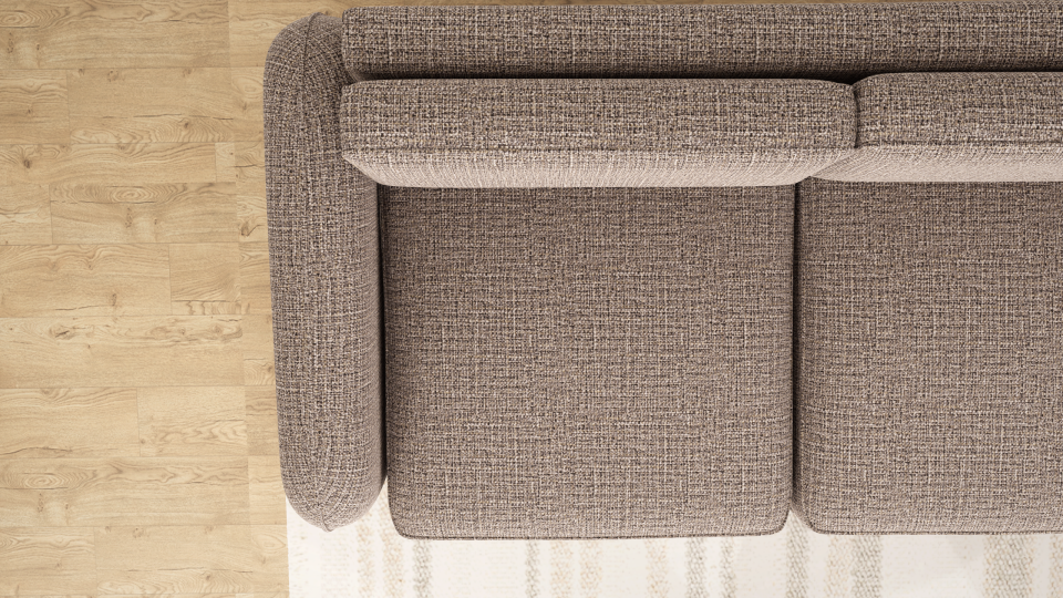 Midi Köşe - Fitilli - Keten - Frig - Post Modern Kol