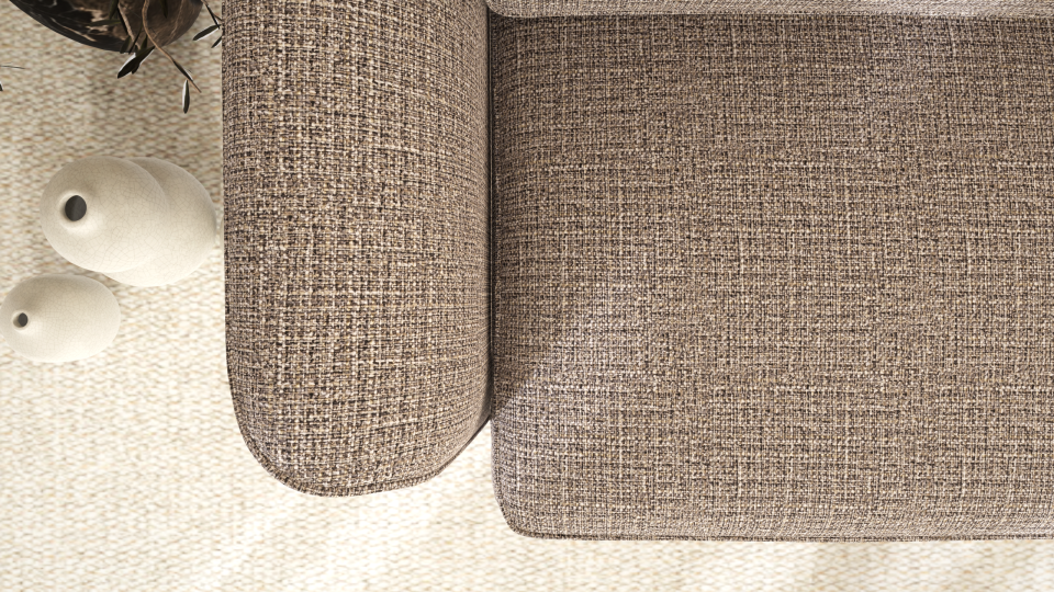 Maxi Köşe - Fitilli - Keten - Frig - İtalyan Kol